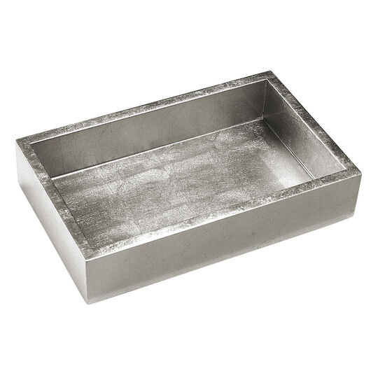 Silver Lacquer Guest Towel Holder